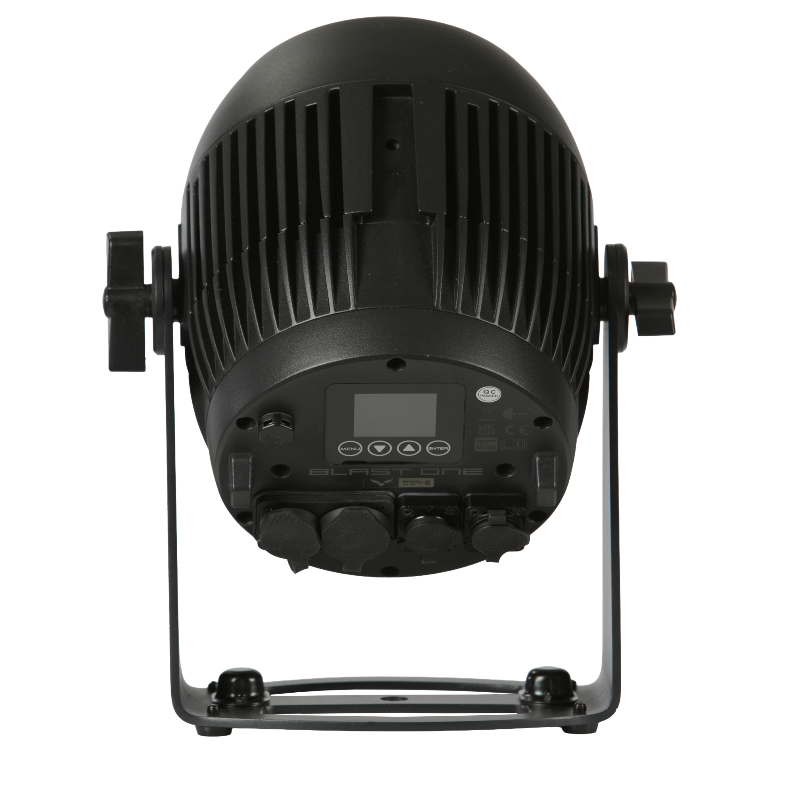 BLAST ONE 300W IP65 LED blinder med display og tilslutninger